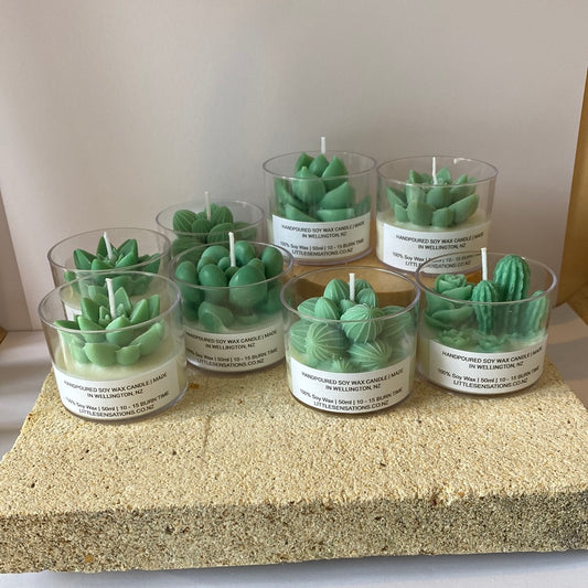 Succulent Candles