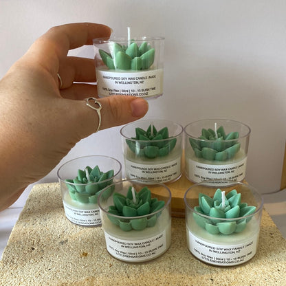 Succulent Candles