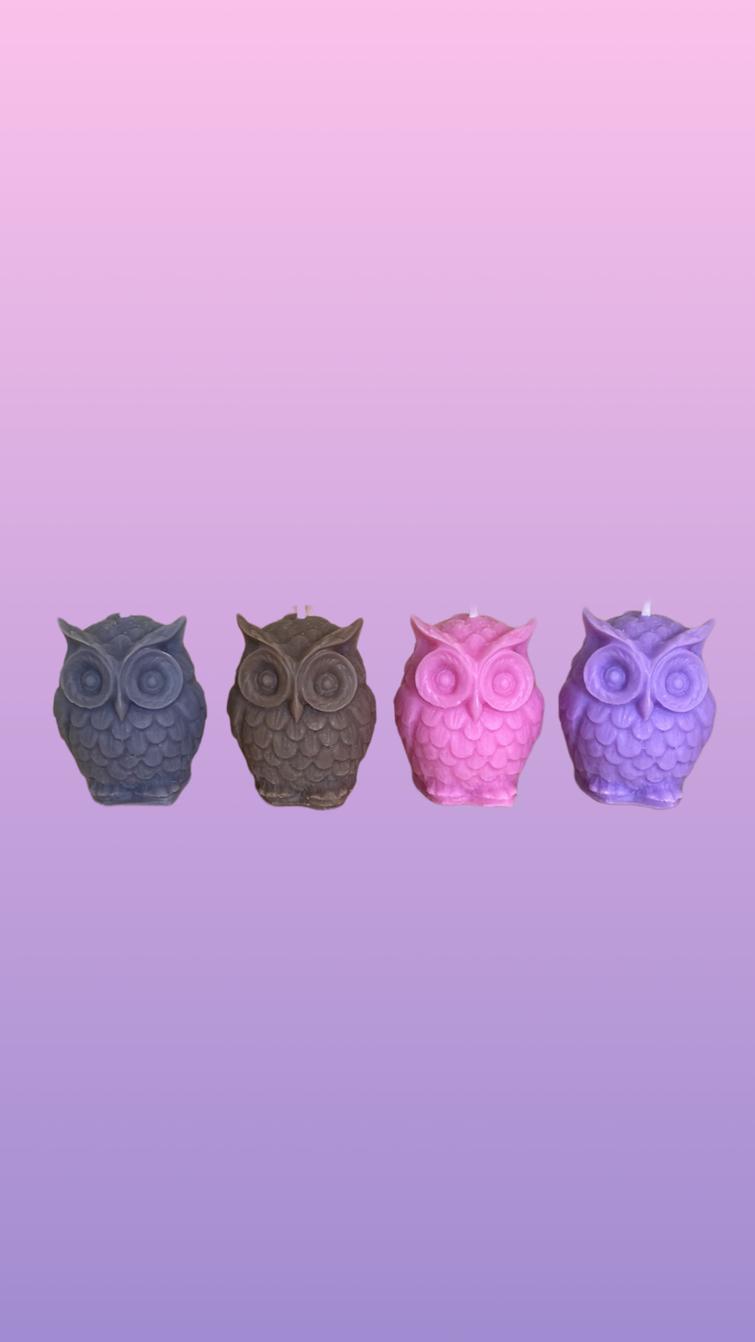 Owl Candle