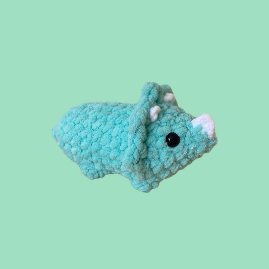 Medium Triceratops Crochet